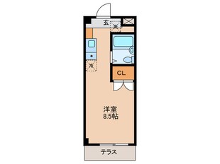 サンピア大倉山の物件間取画像